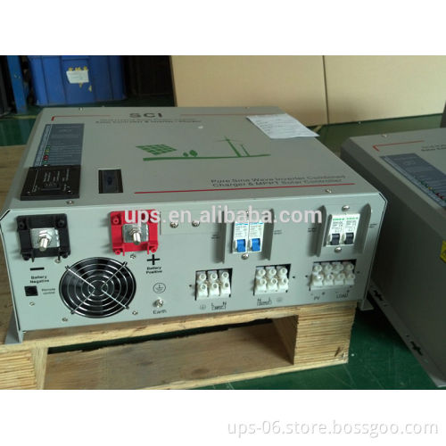 3kw off grid solar inverter/ charge controller 24v 40A, hybrid solar inverter 3000w